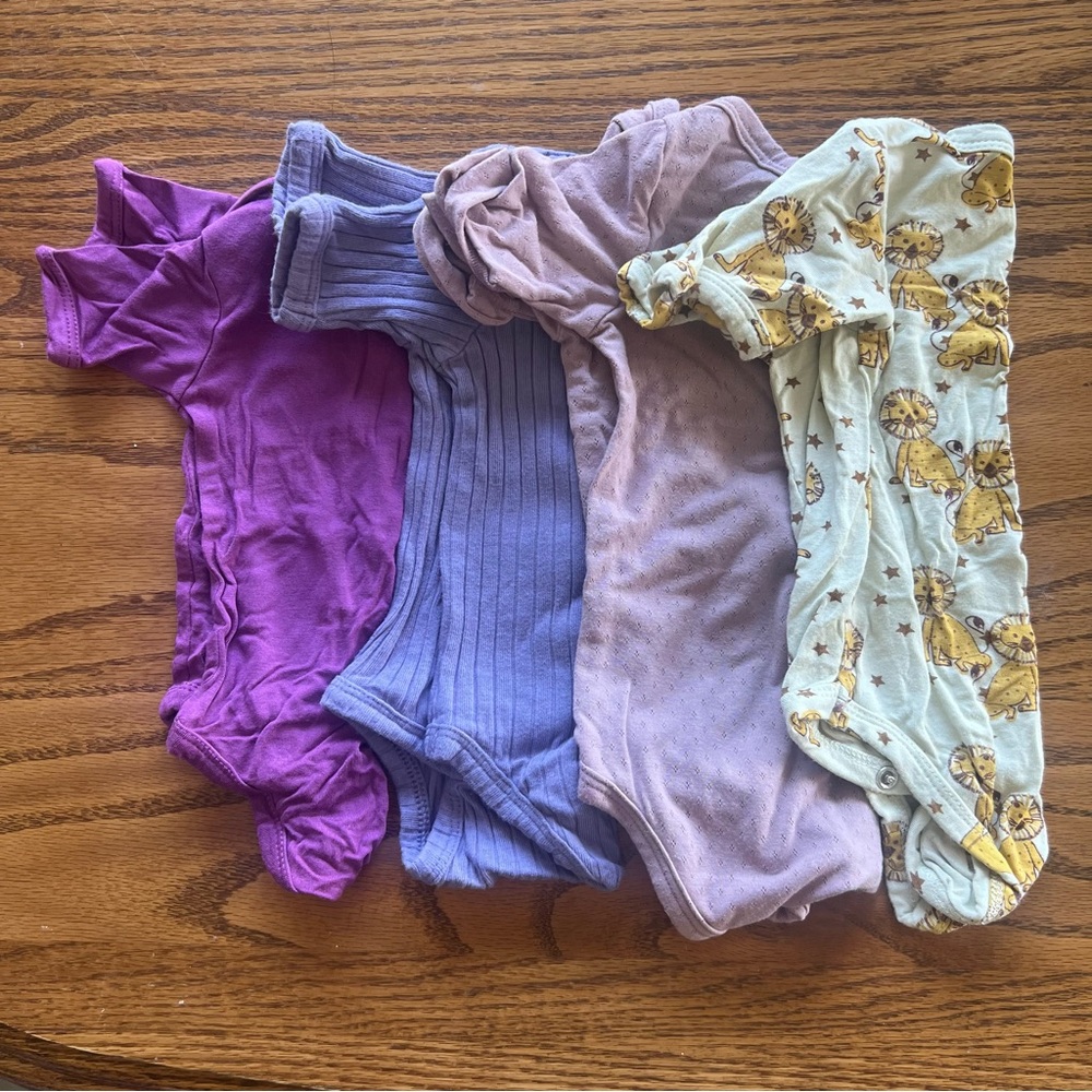 Kate Quinn Short-Sleeve Onesies